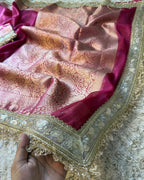 Hanifa - Banarasee Tissue Handwork Saree