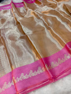Dhwani -  Pure Banarasi Tissue Silk Saree