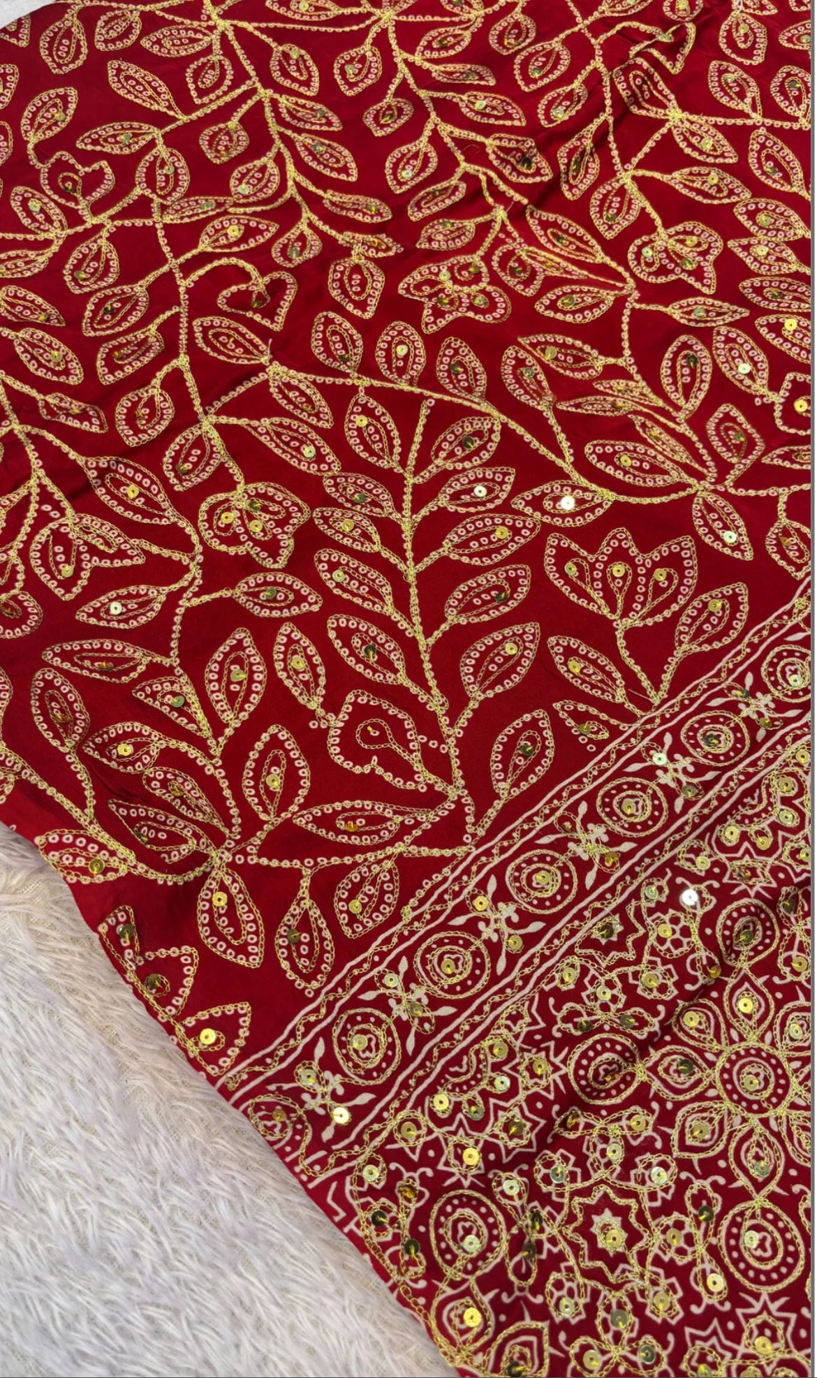 Sukum - Sukum Premium Gajji Silk Saree with Full Sequins Handwork