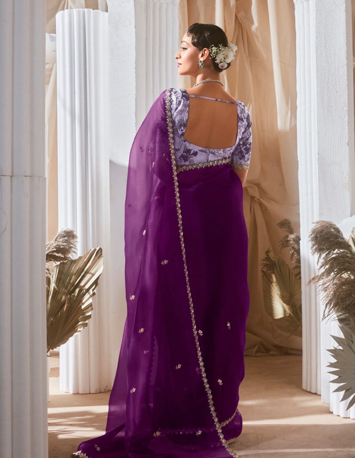 Swati - Pure Organza Designer Saree