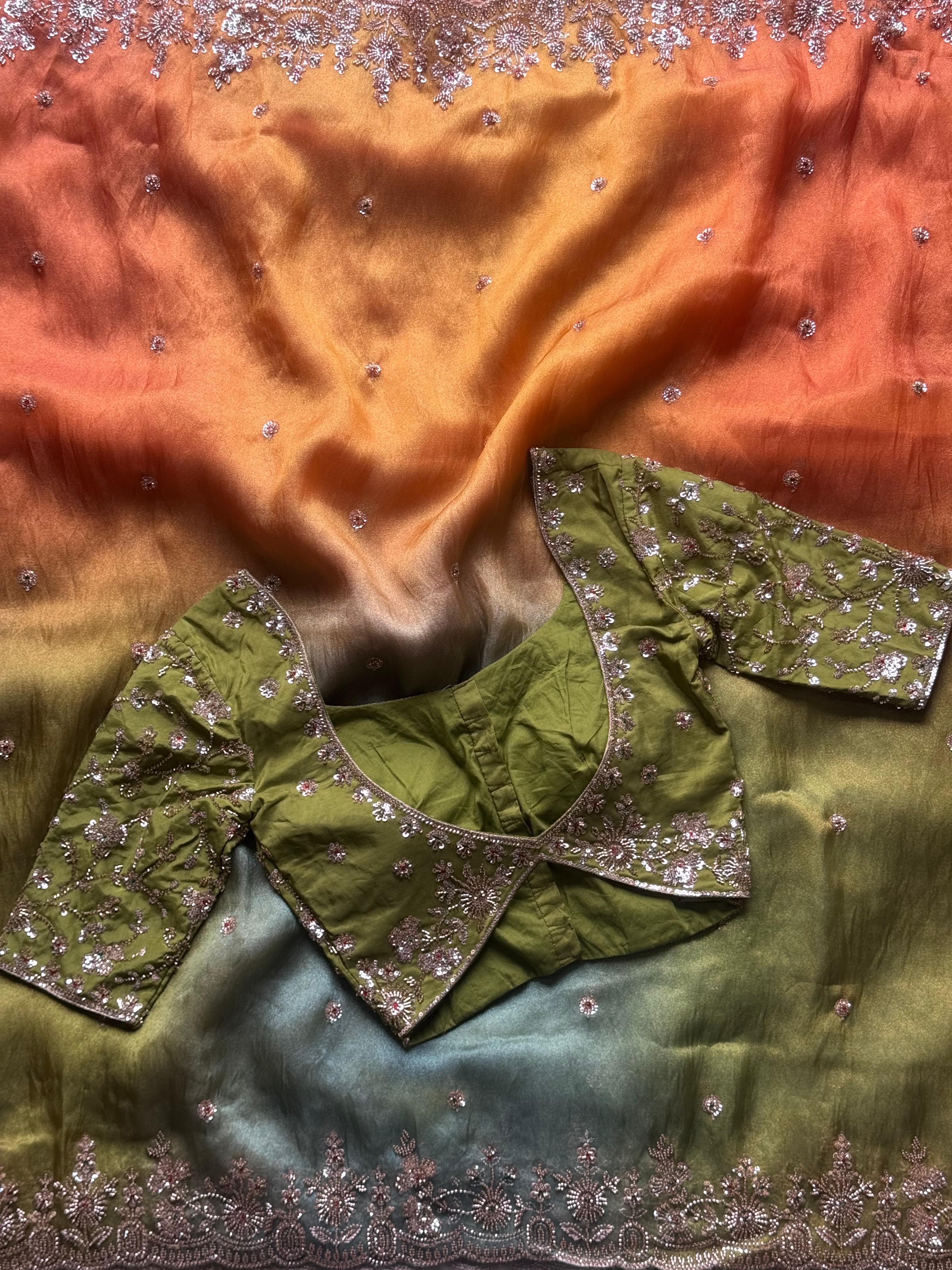 Sushna - Designer Handwork Saree