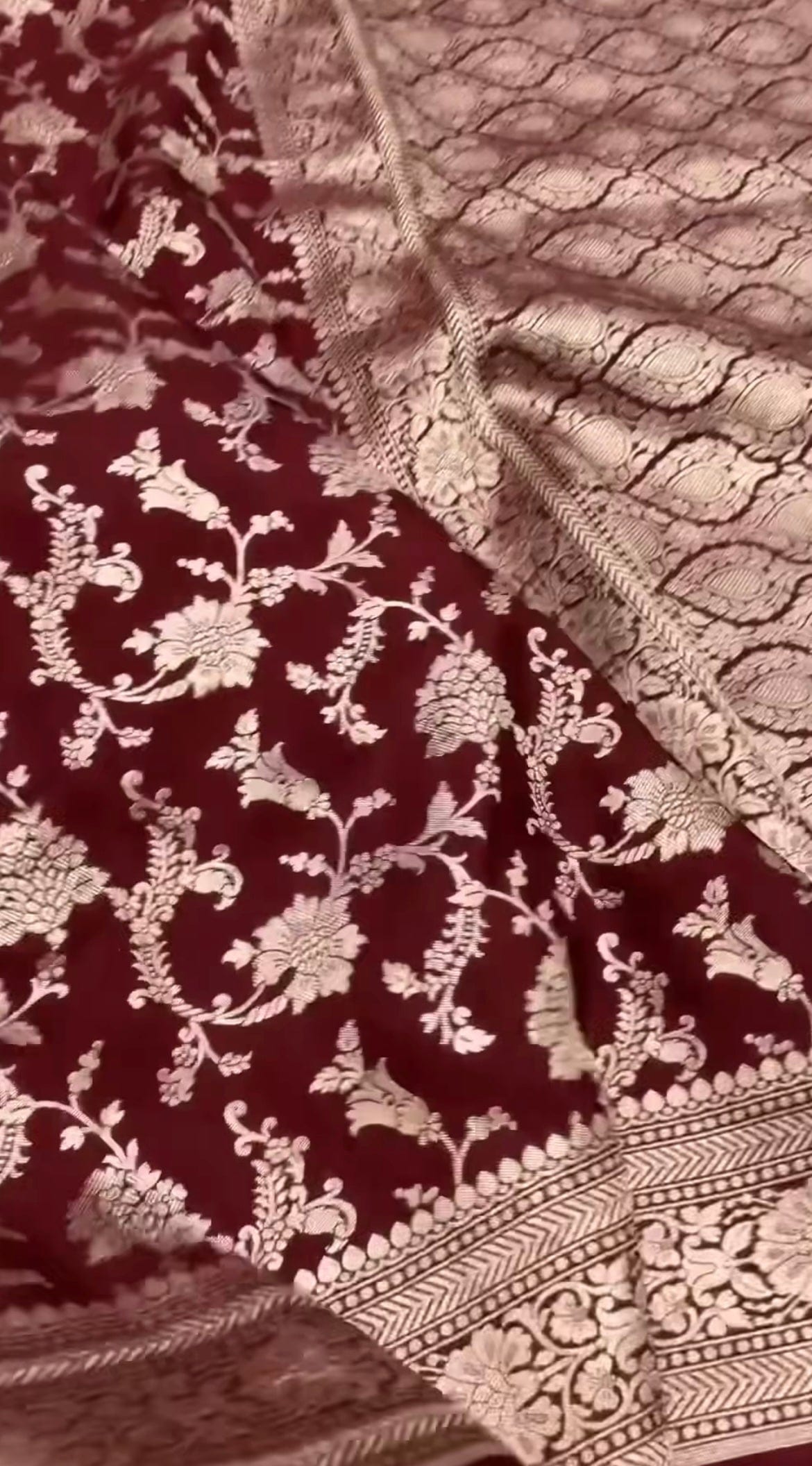 Antara - Pure Khaddi and Crepe Silk Saree