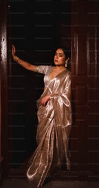 Ishita - Pure Brocade Tissue Silk Saree