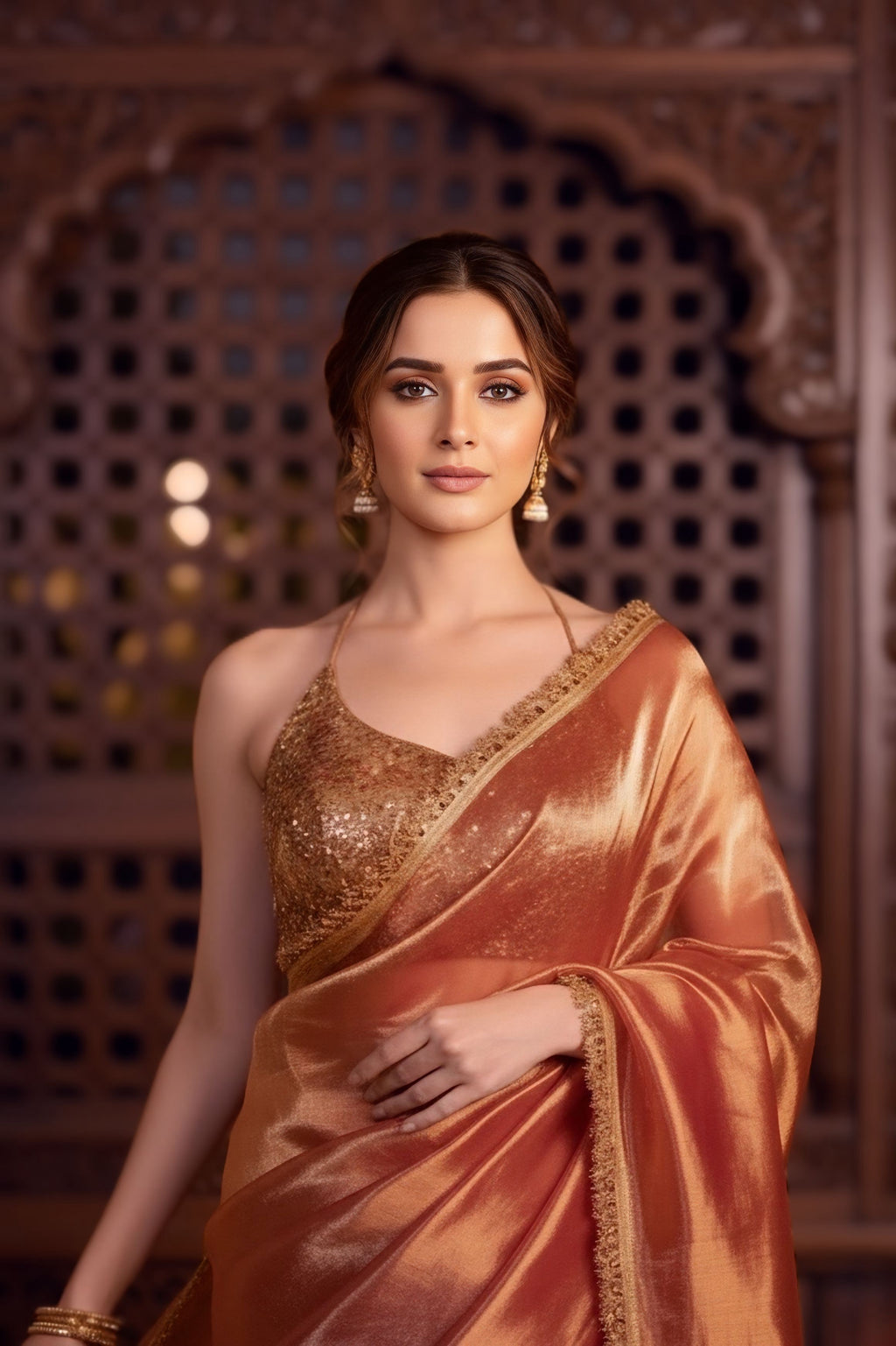 Shaira - Pure Tissue Silk Saree