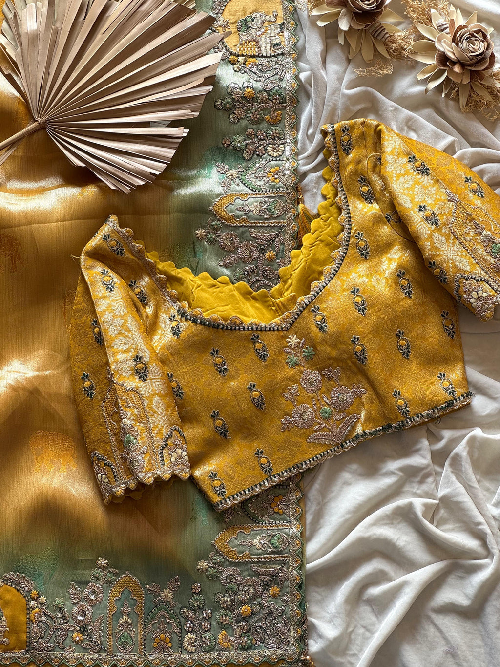 Jannat - Designer Handwork Saree