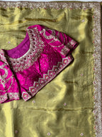 Noorina - Tissue Silk Cocktail Saree