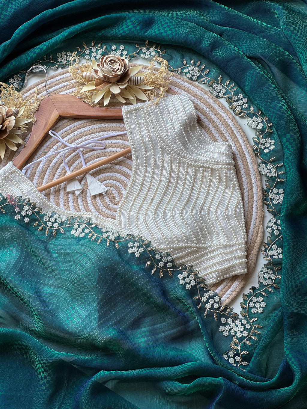 Nikki - Space Silk Designer Saree