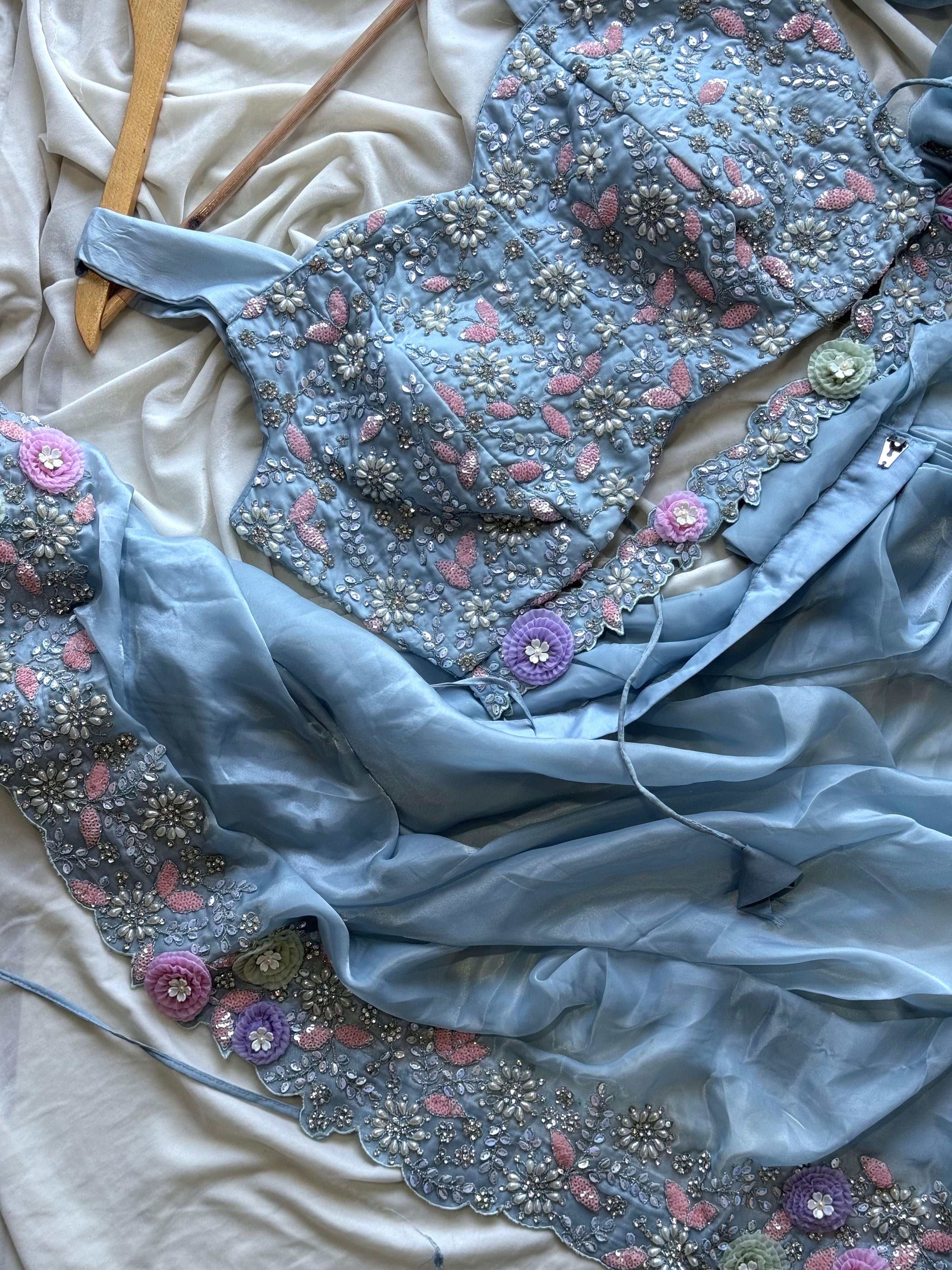 Tyaani - 1-Min Saree – Ready to Wear DesignerSaree