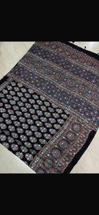 Neeti - Pure Modal Mirror Designer Saree