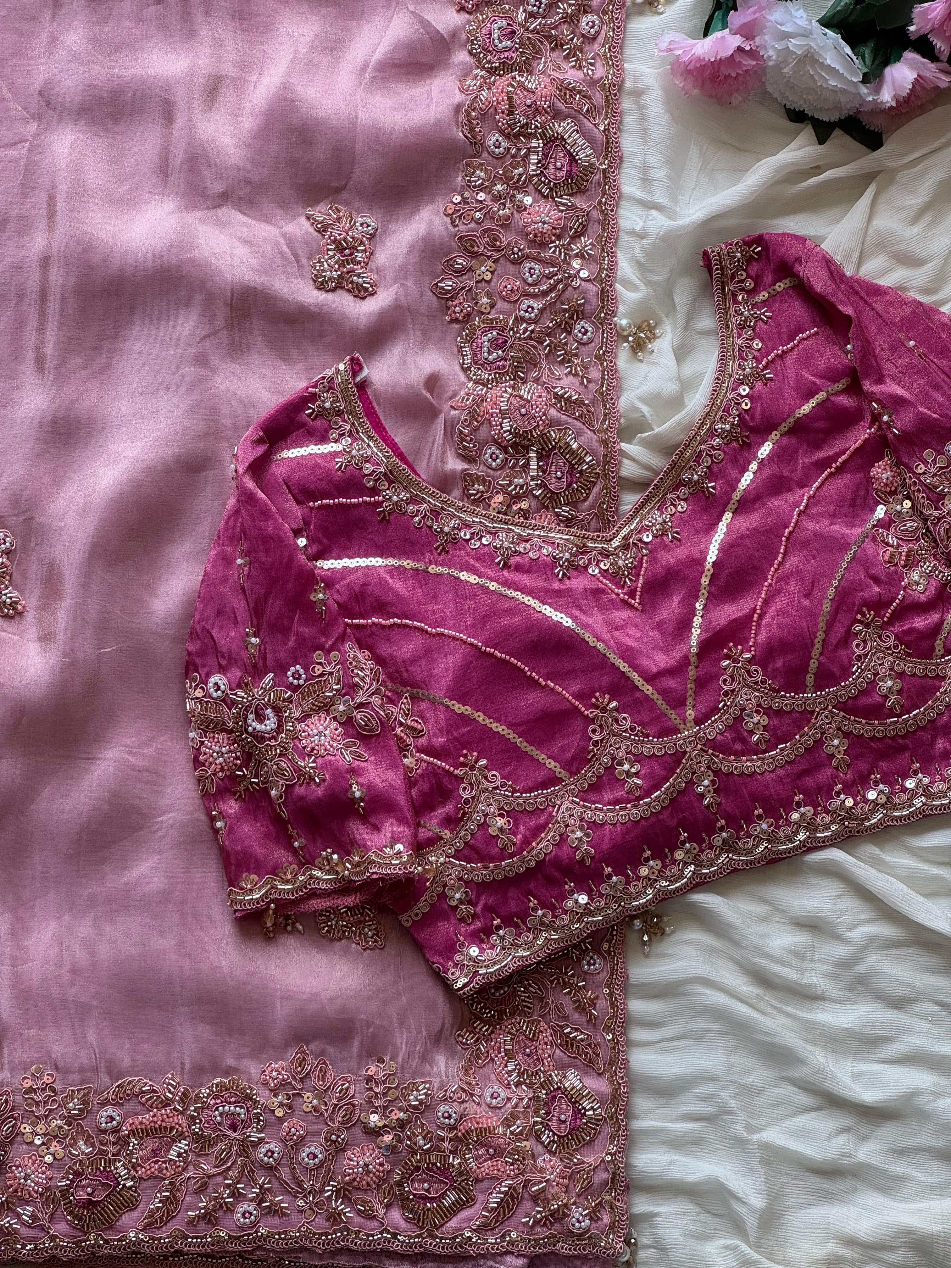Daisy - Designer Cocktail Saree