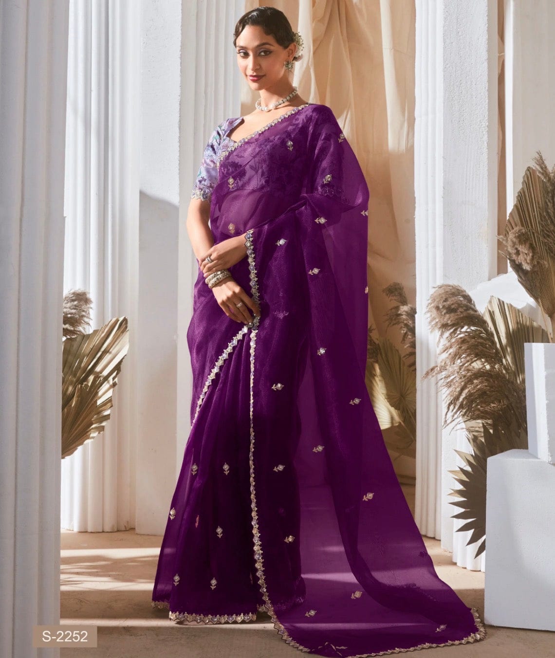Swati - Pure Organza Designer Saree
