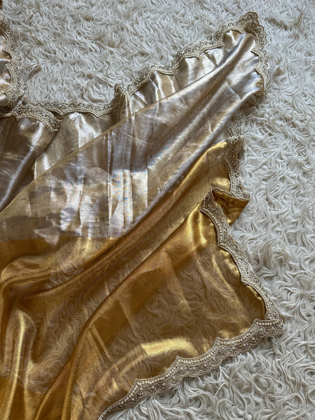 Alisha - Tissue silk saree