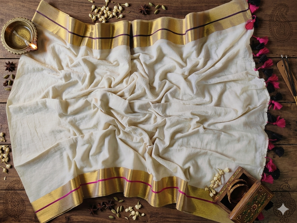 Mukti - Mul Mul Cotton Saree