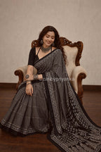 Kamini  - Pure Modal Ajrakh saree