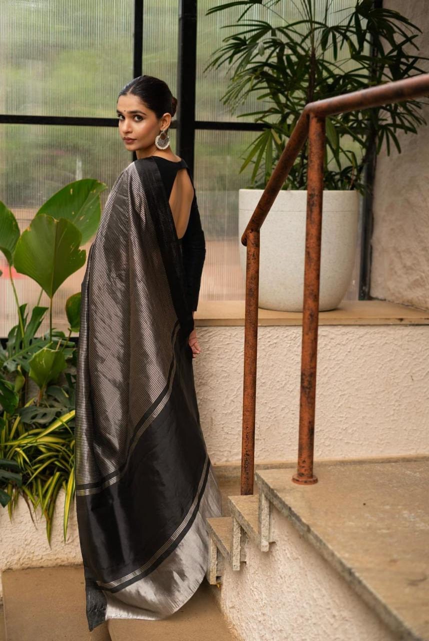 Raashi- Pure Tissue Silk Saree