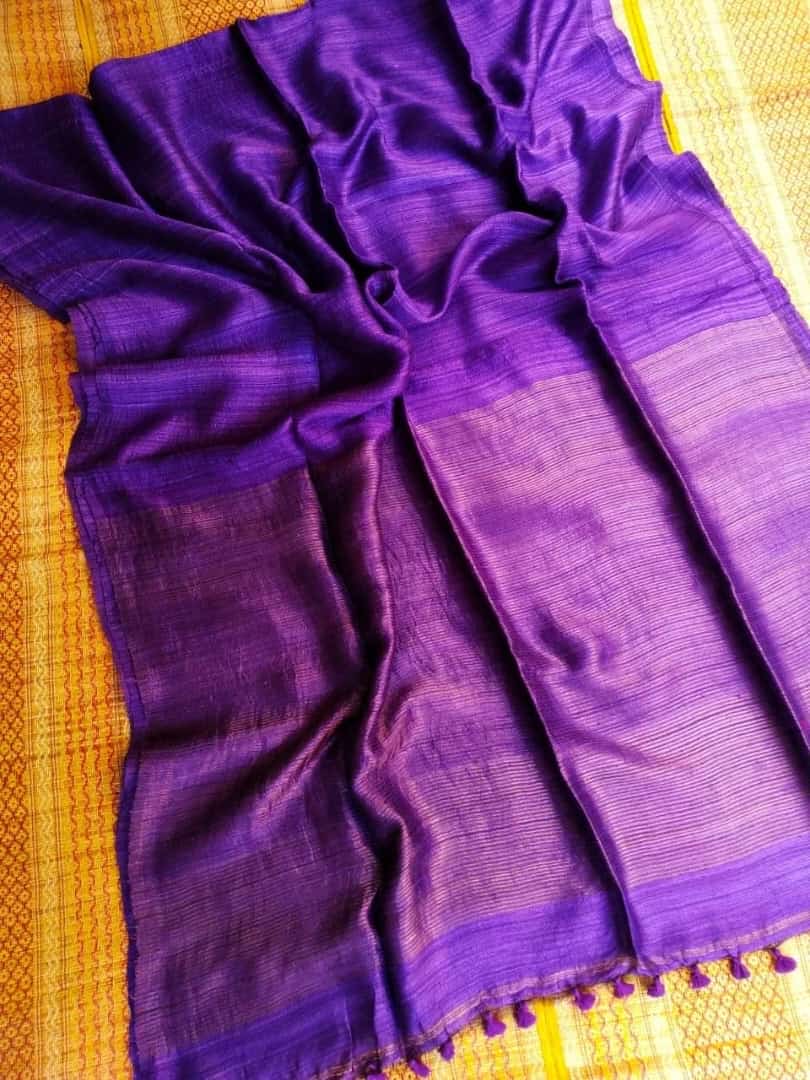 Sindoor - Pure Resham Matka Silk Handwoven Saree