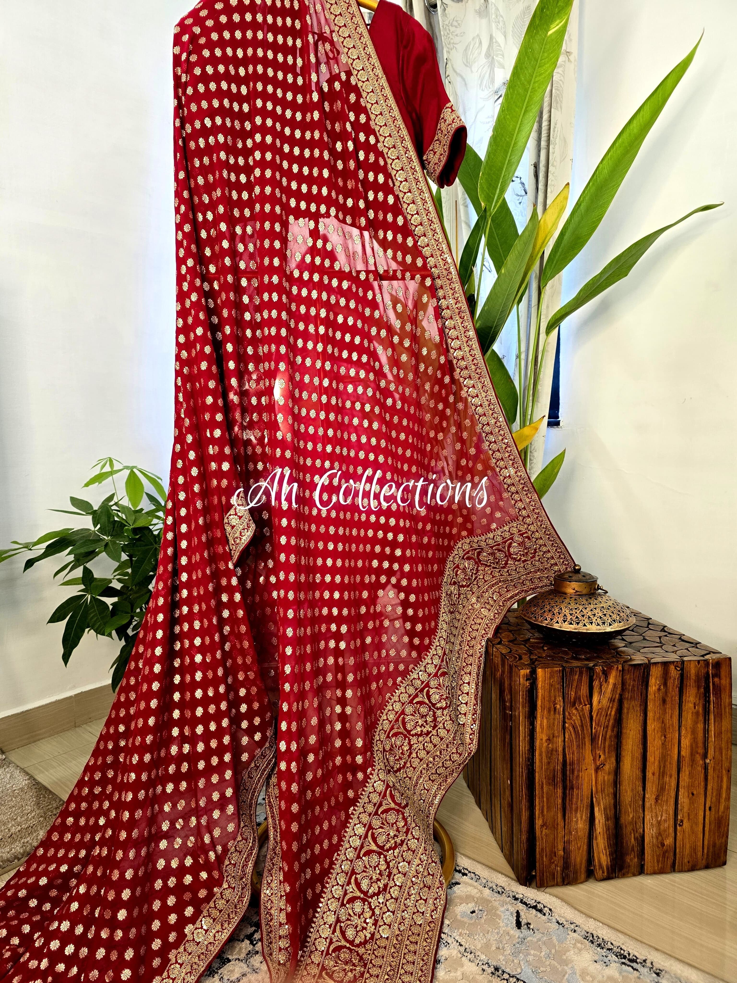 Tamara - Pure Khaddi Georgette Saree