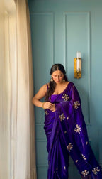 Shivani - Designer Crepe Silk Saree