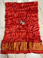 Maisha - Pure Modal Silk Bandej Saree