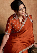 Debina - Designer Satin Saree