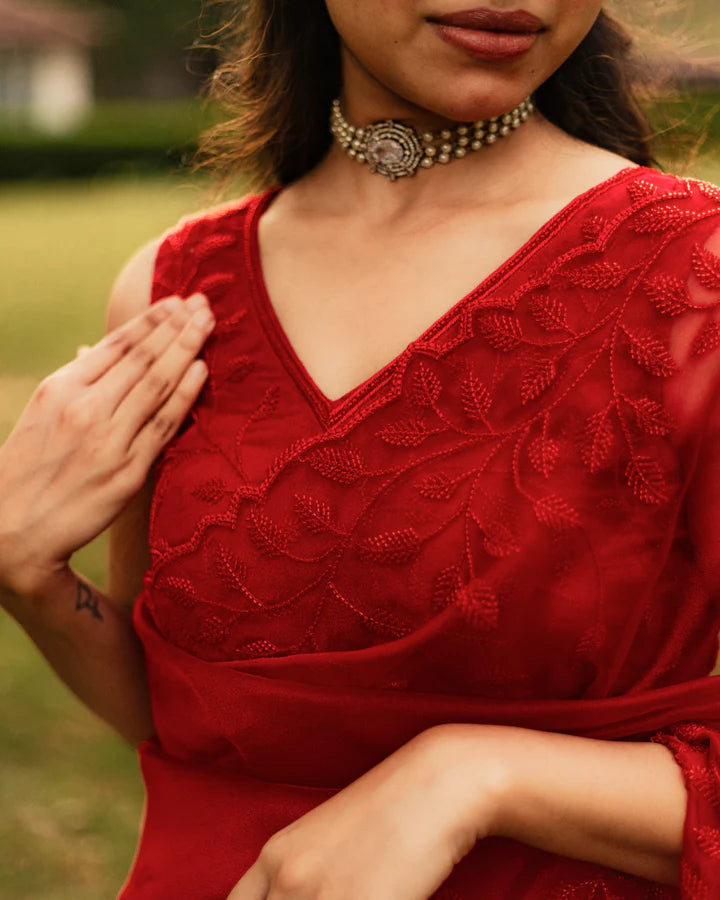 Mastani - Soft Organza Crepe Silk Saree