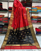 Mudra - Pure Maheswari Silk Saree