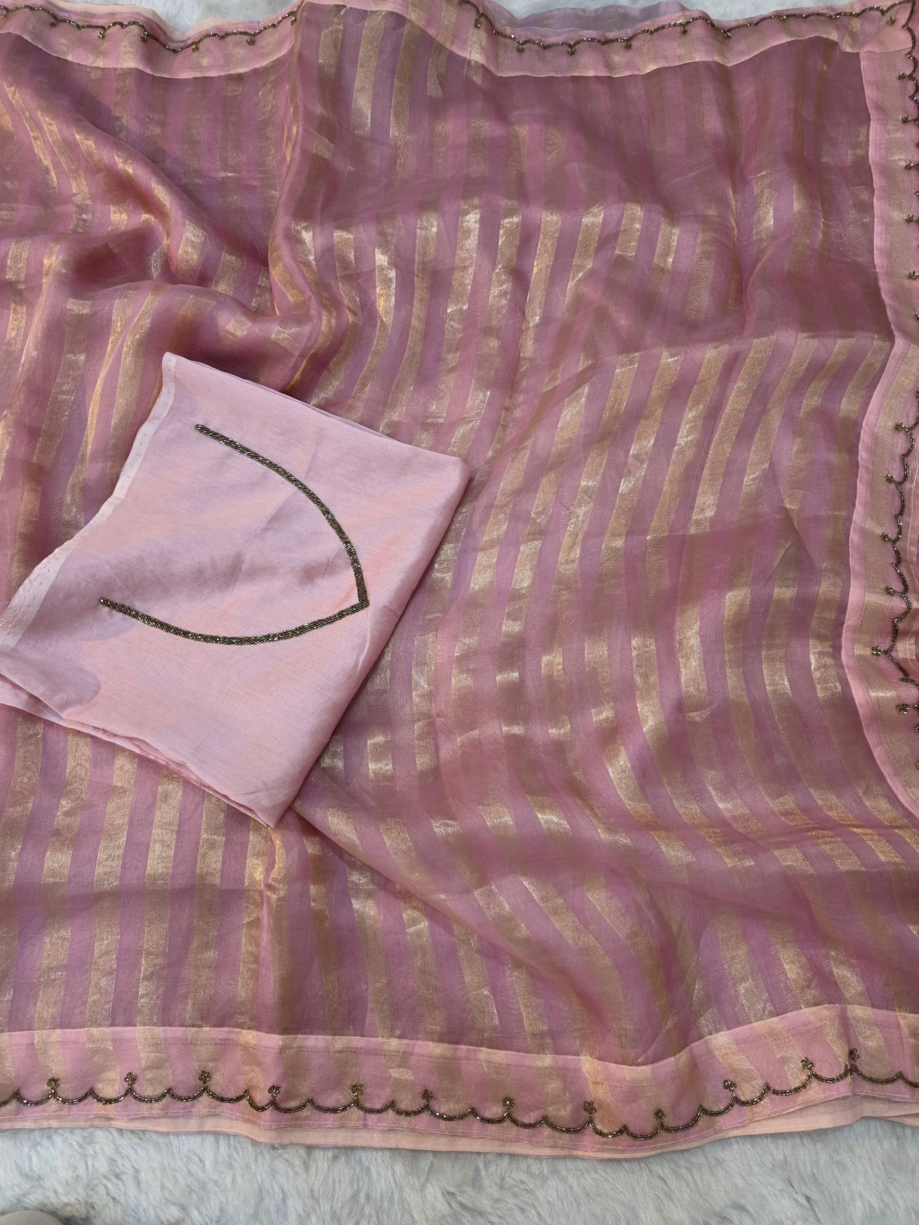 Nimsa - Pure Tissue Silk Saree