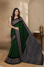 Tiyara - Pure Modal Ajrakh saree