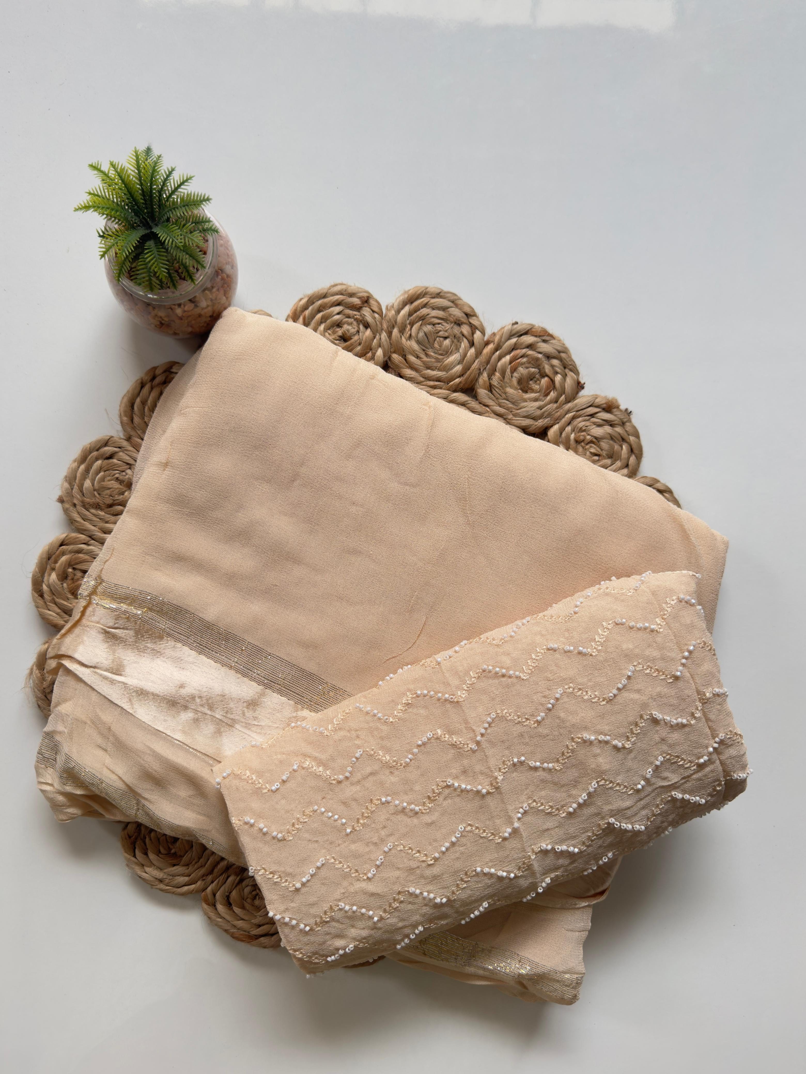 Maya - Viscose Georgette Saree