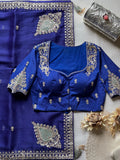 Amiya - Tissue Silk Cocktail Saree