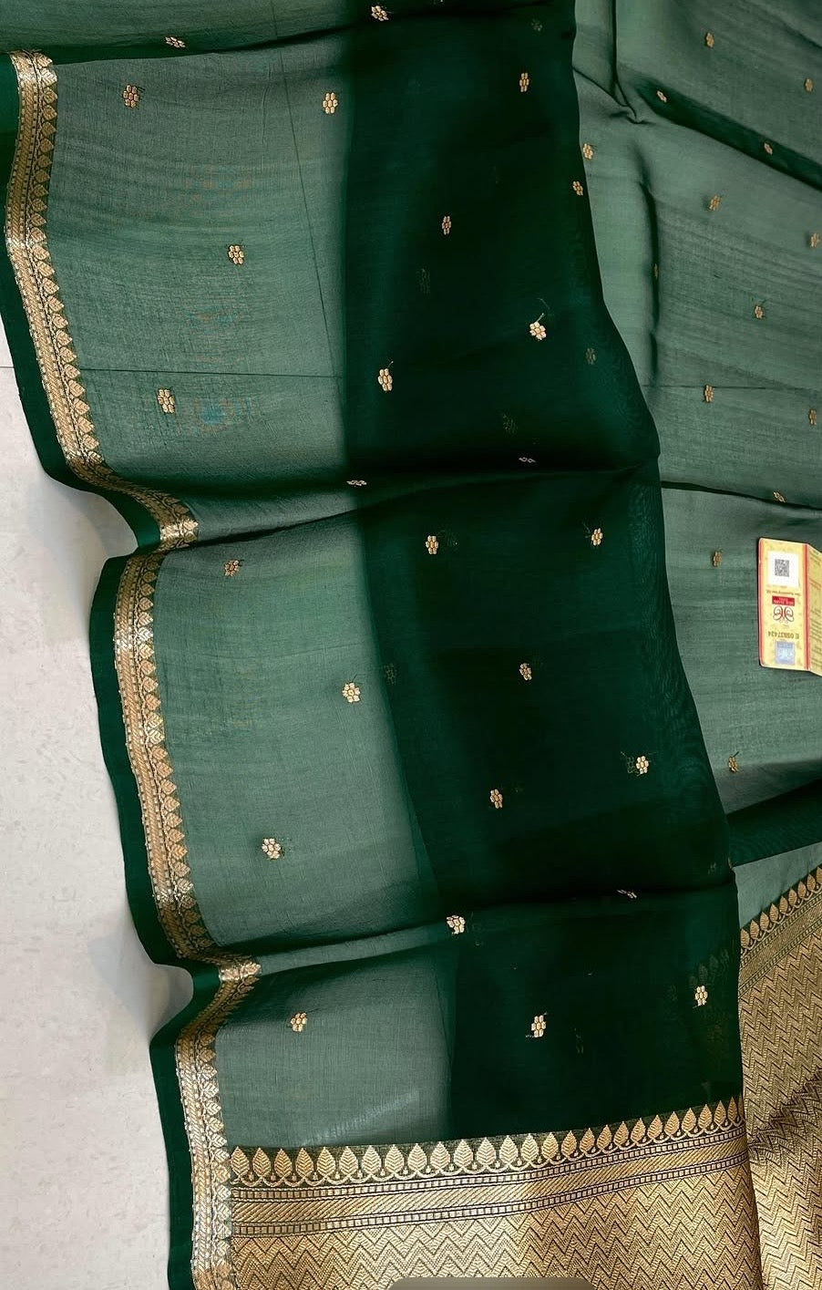 Nirosha - Pure Kora Silk Saree