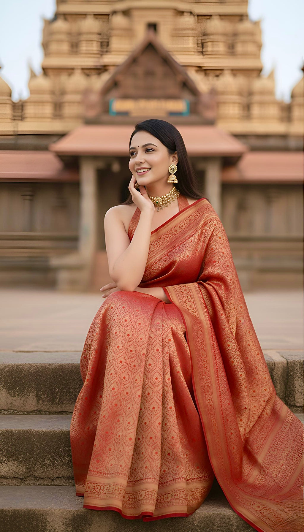 Padma- Katan Silk Brocade Silk Saree
