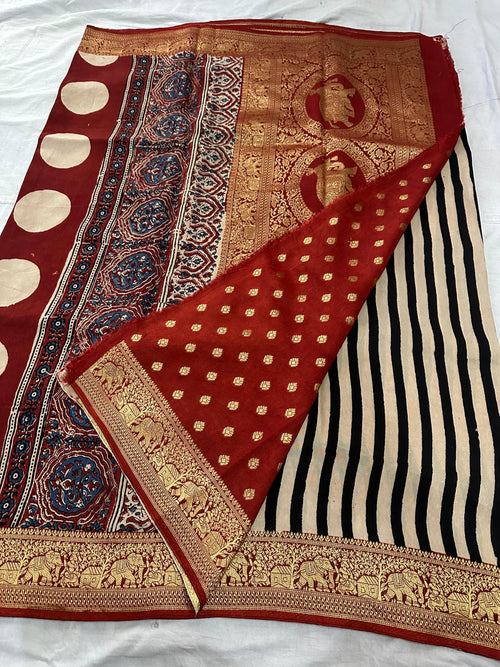 Aami - Pure Dola Silk weaving Saree