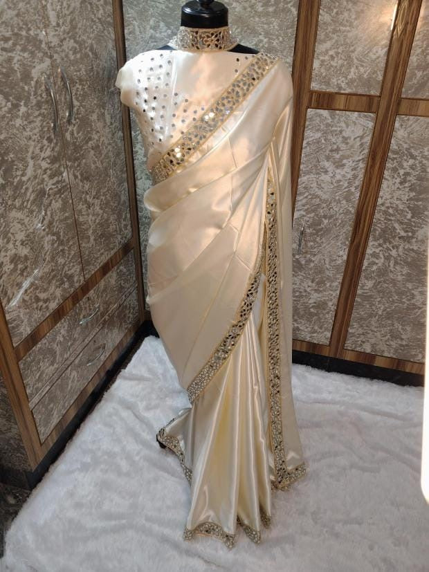 Thanu - Soft Tissue Crepe Silk Saree