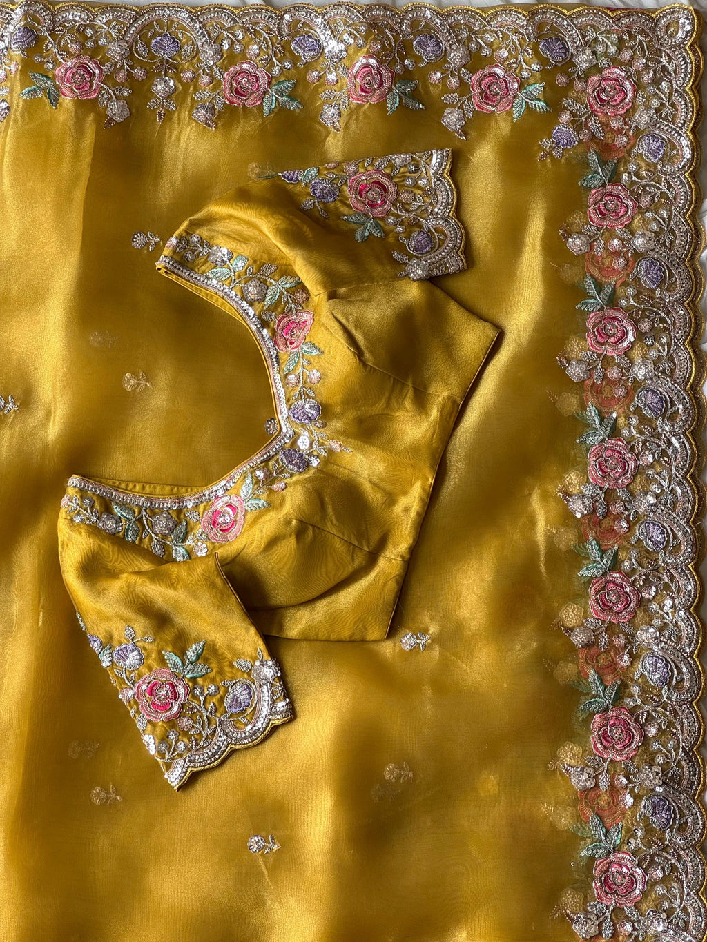 Ameya - Pure Tebi Silk Saree