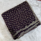 Neha 4 - Designer Tissue Organza Saree with handwork