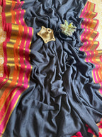 Sharika - 120 Mul Mul Handloom Cotton Saree