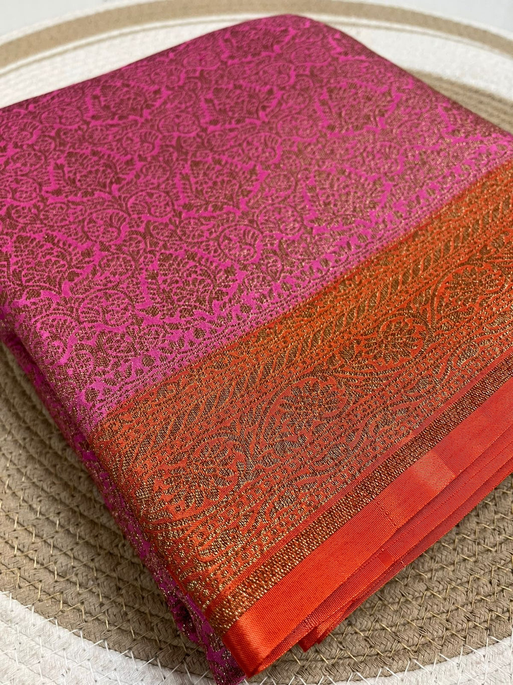 Dhrishti - Pure Crepe Chiffon Silk Saree