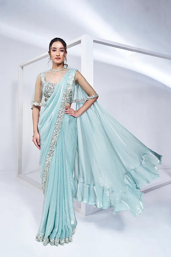 Thanirika - Soft Tissue Crepe Silk Saree