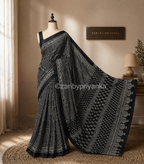 Kamini  - Pure Modal Ajrakh saree