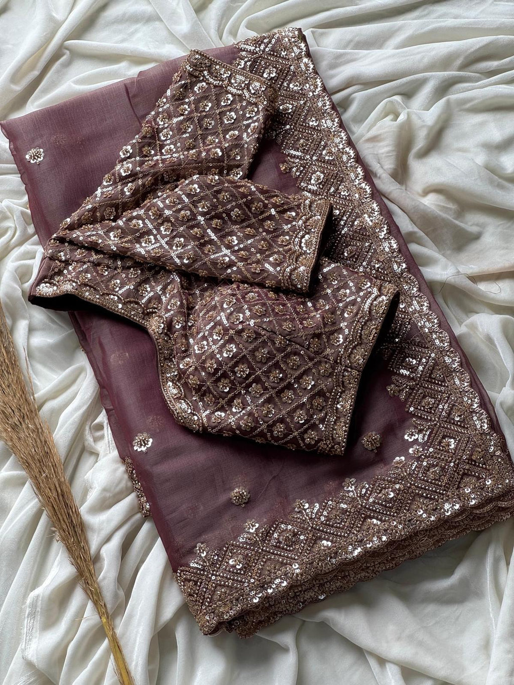 Rang - Tissue Crepe Silk Saree