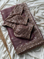 Rangila - Tissue Crepe Silk Saree