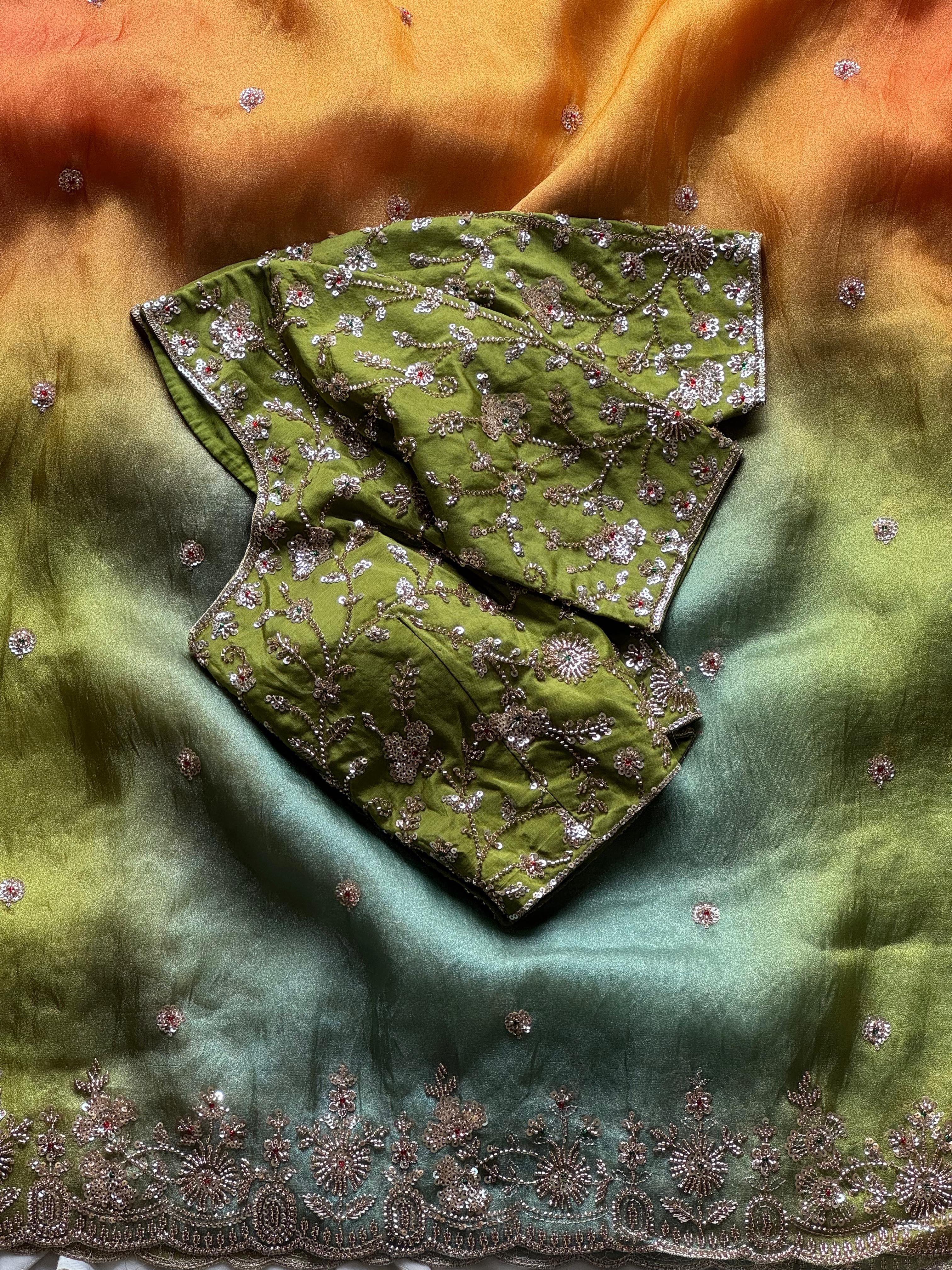 Sushna - Designer Handwork Saree