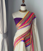 Surya - 120 Mul Mul Handloom Cotton Saree