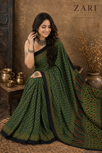Shagun - Pure Modal Ajrakh saree