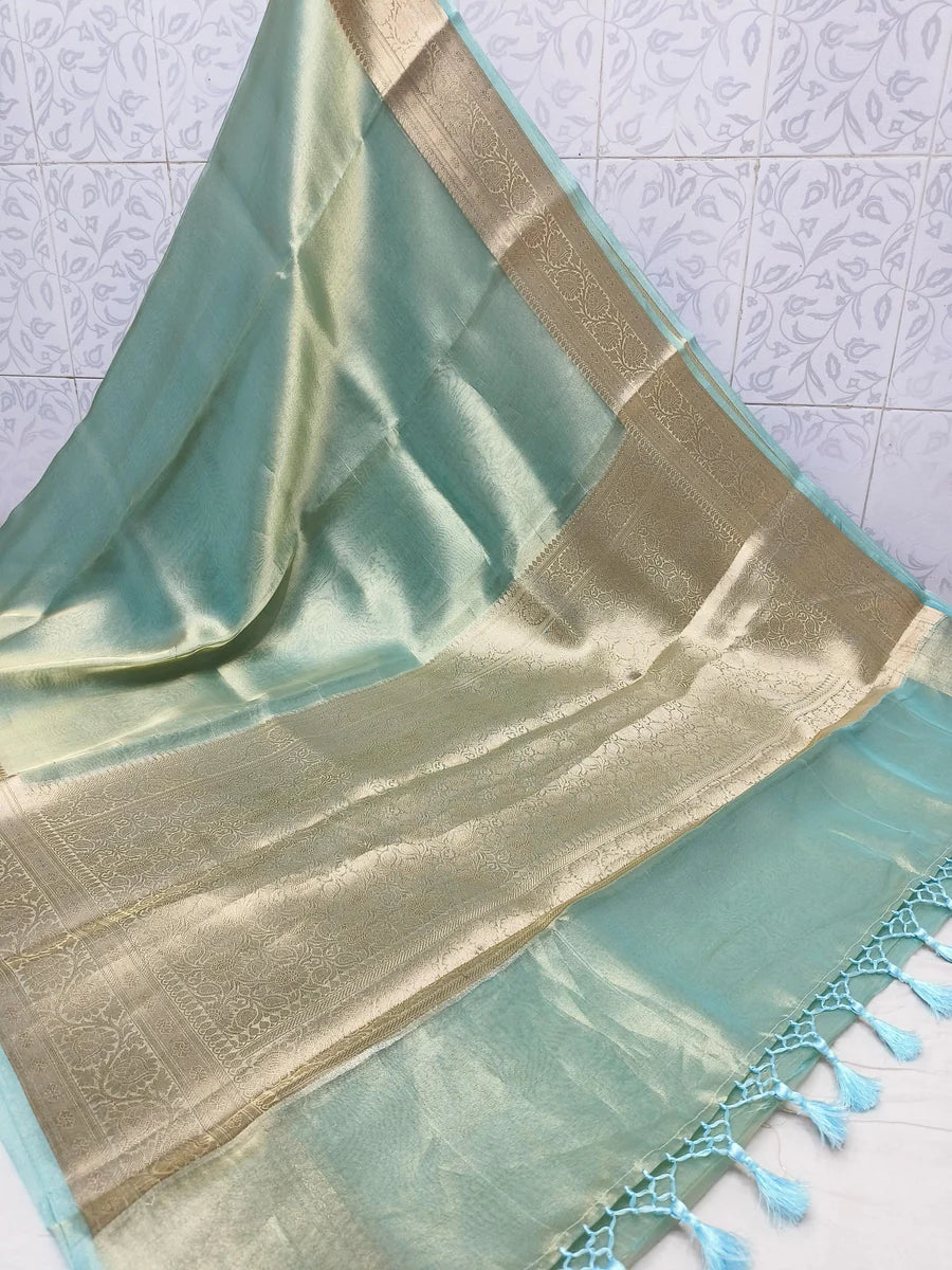 Aswi - Pure Banarasee Tissue Silk Saree