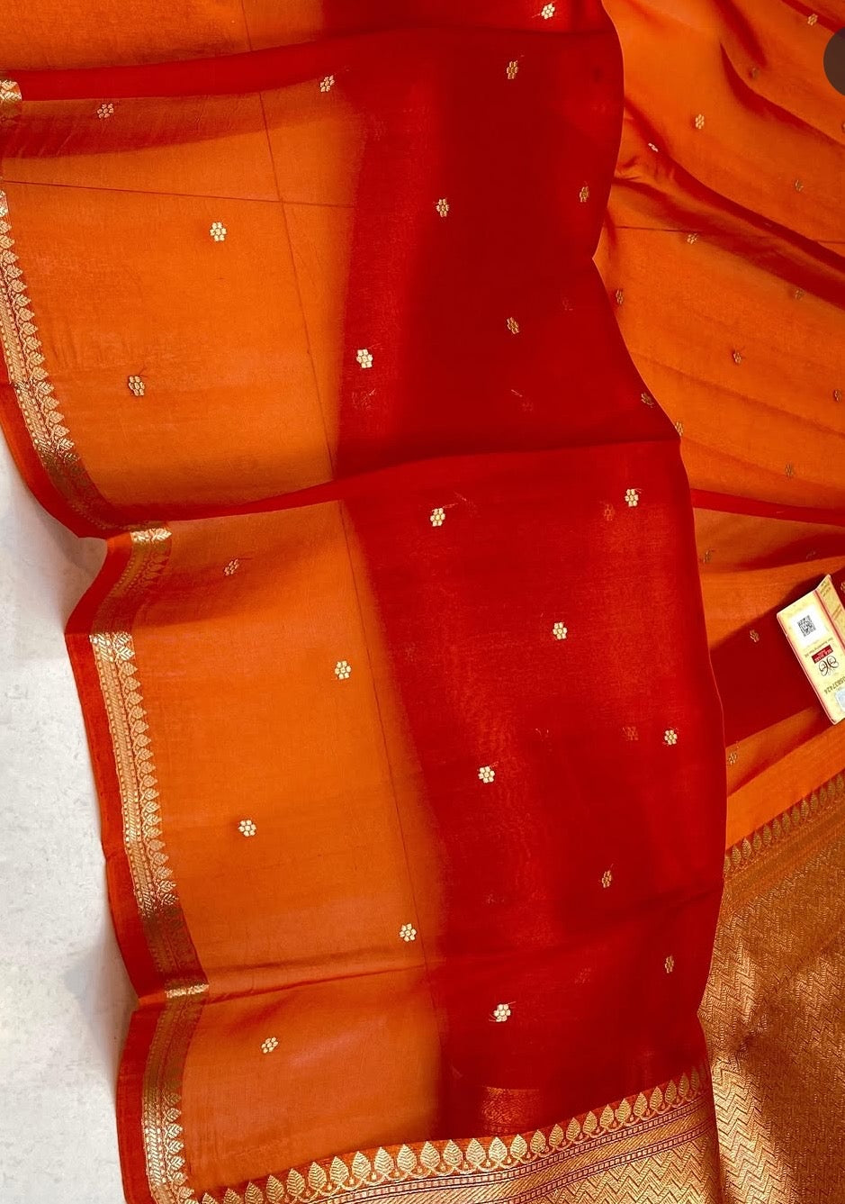 Nirosha - Pure Kora Silk Saree