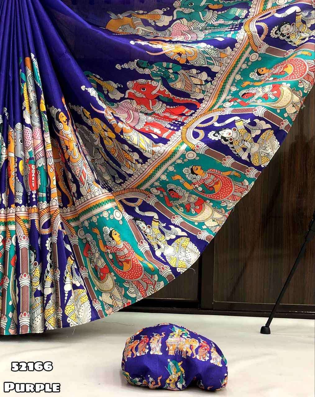 Diya Semi Tussar Silk Saree – Elegant Weaves with Blouse Piece
