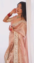 Kamini - Premium Banarasee Tissue Silk Saree