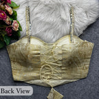 Monal - Banarasi silk Padded Blouse